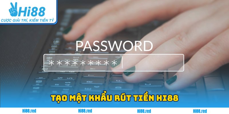 Tạo mật khẩu rút tiền Hi88